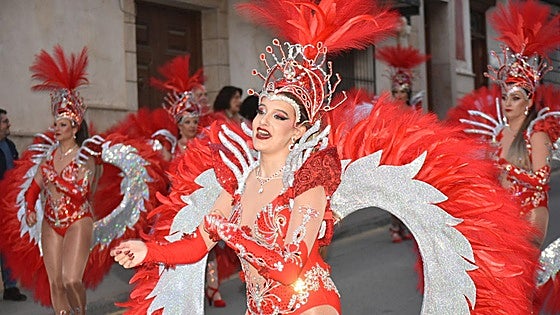 Desfile de Carnaval en Cehegín, en imágenes