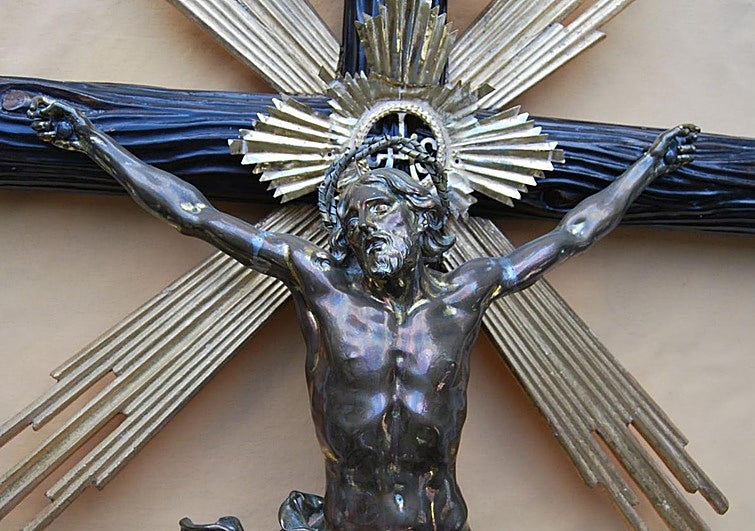 Imagen del Cristo del Consuelo de Alcantarilla.