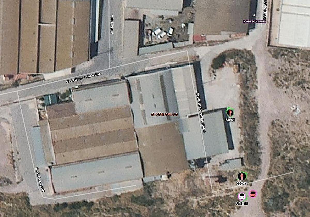 La localización de la nave donde resultó herido el menor.