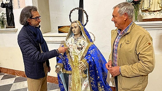 Fernández Labaña atribuye a Salzillo las Dolorosas de Águilas y Ojós