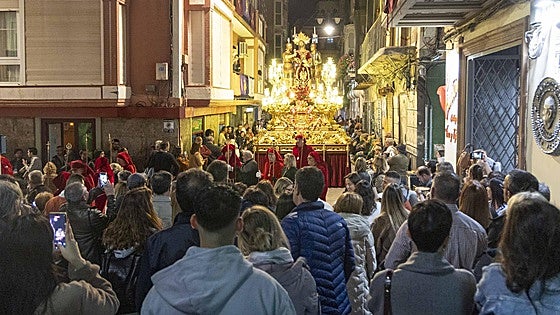 Horario e itinerario de la procesión de Cartagena de Miércoles Santo, 1 de abril de 2026