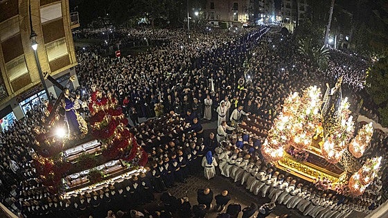 Horario e itinerario de las procesiones de Viernes Santo en Cartagena, 3 de abril de 2026