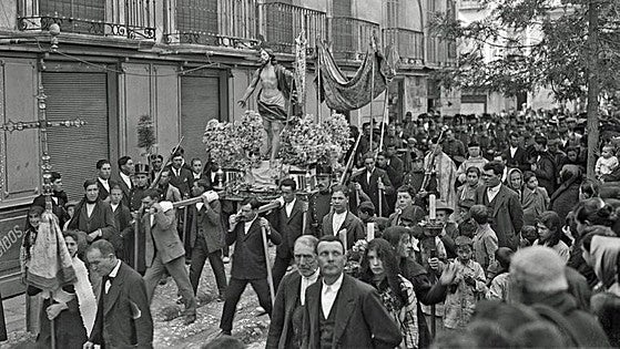 El Resucitado cumple 225 años en procesión en Lorca