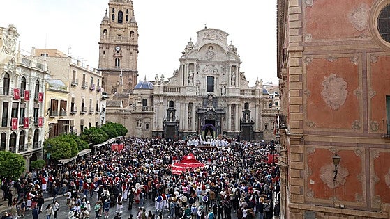 El fervor por la Fuensanta abre la celebración en Murcia del Bando de la Huerta