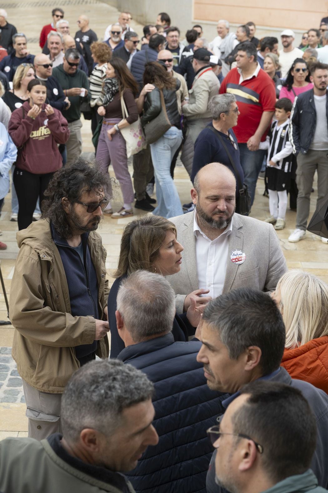 Las imágenes de la protesta de plantilla de Sabic en Cartagena | La Verdad