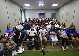 Alumnos del CEIP Virgen de Guadalupe de Murcia visitan LA VERDAD, en imágenes