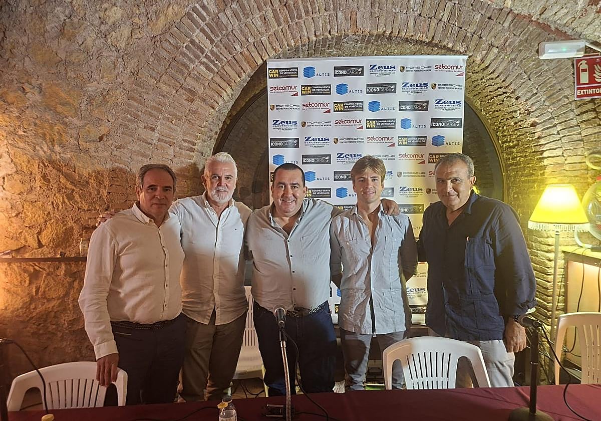 Francisco Ojados, Manuel Cascales, Íñigo Crespo, Alejandro Mora y Pepe Soler.