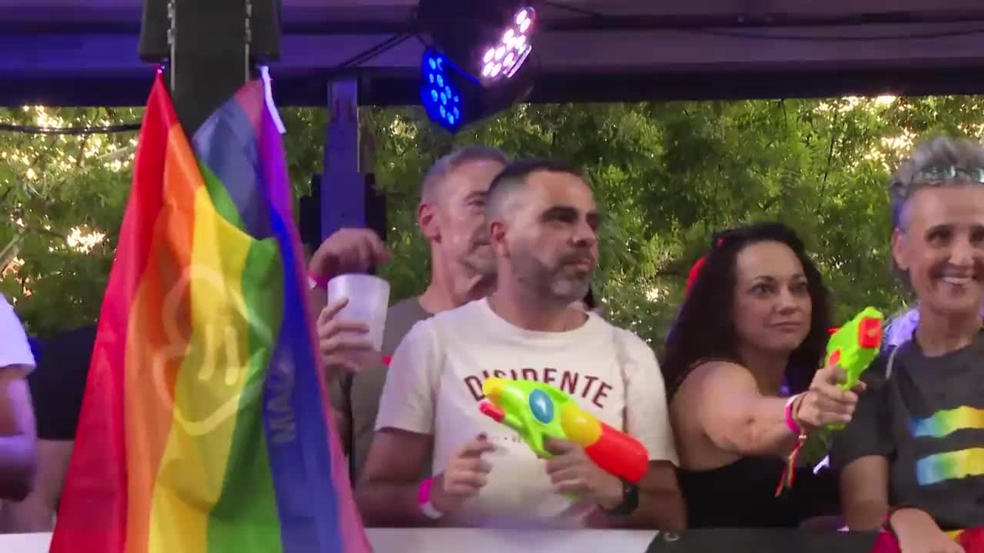 Madrid se tiñe de arcoíris en una multitudinaria marcha del Orgullo