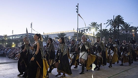 Las imágenes del Desembarco de las tropas carthaginesas