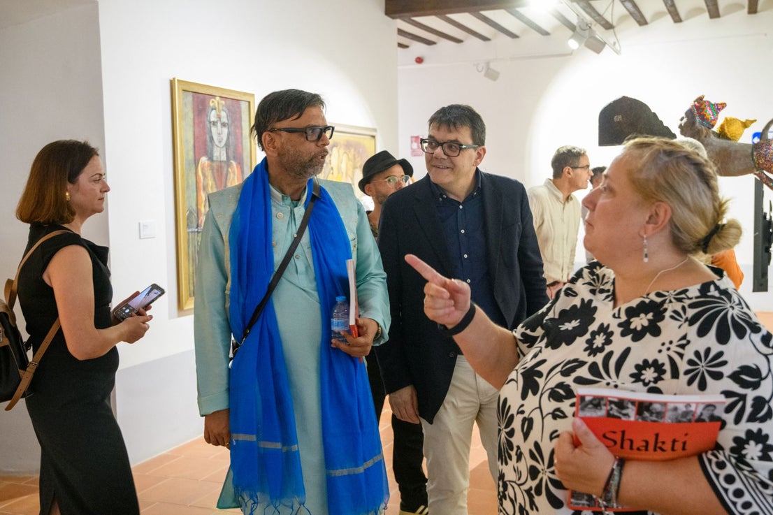 30 creadoras de India en el Museo de Mula