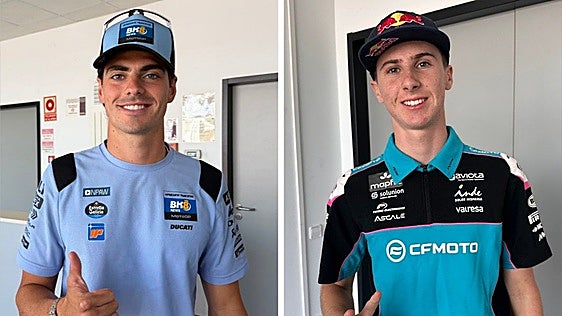 Luz verde para Aldeguer y Quiles, que estarán en el Gran Premio de Aragón