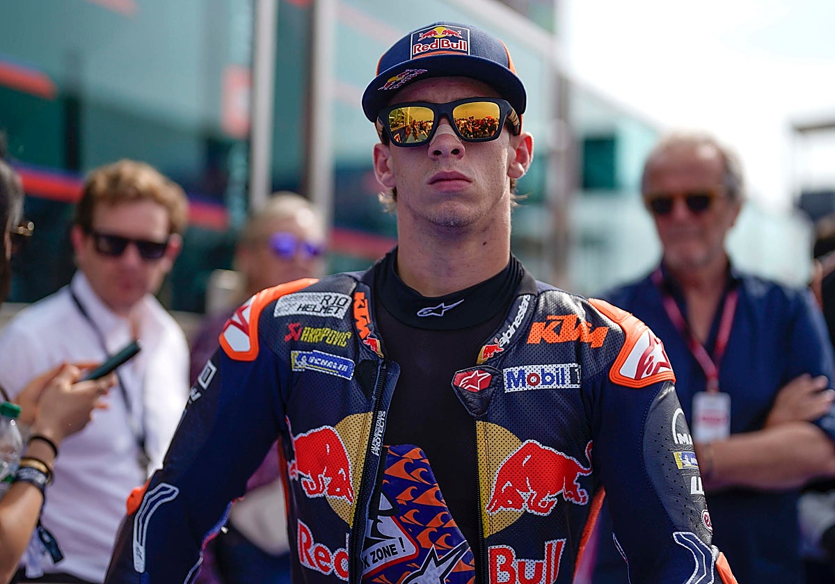 Pedro Acosta, en el último GP de San Marino.