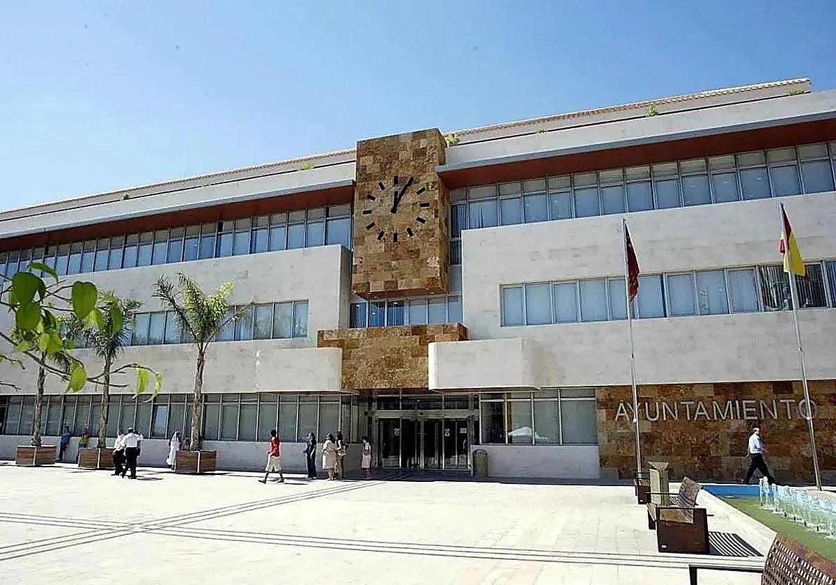 Fachada del Ayuntamiento de San Javier.