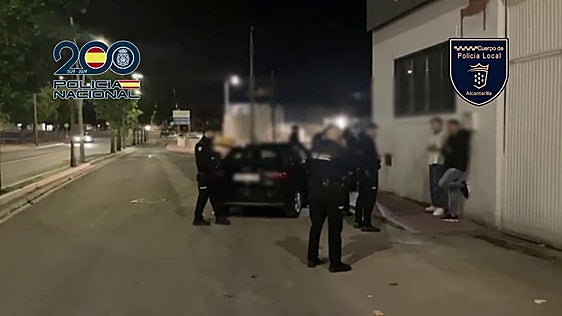 Tres detenidos en un dispositivo de seguridad ciudadana e inspecciones en establecimientos de Alcantarilla
