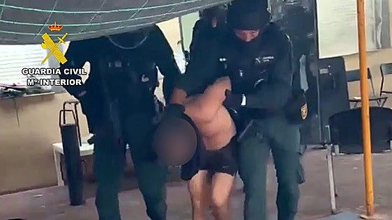 Localizan en una chabola de Alguazas a un hombre buscado por un intento de homicidio en Caravaca