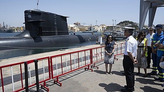 La construcción de los submarinos S-80 recupera tiempo perdido en Navantia Cartagena