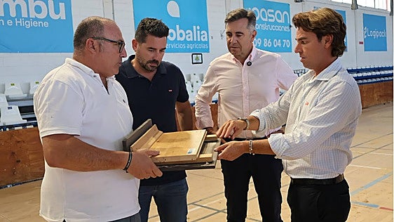 Nuevo parqué para que el Príncipe de Asturias de San Pedro del Pinatar acoja pruebas internacionales