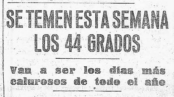 Así vivió Murcia el tórrido julio de 1961: «Esta semana saltarán las sienes ante el calor ambiente»