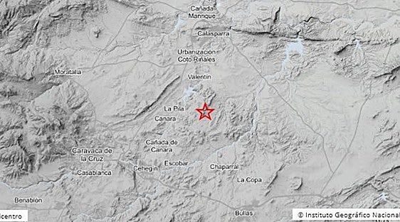 Un terremoto de magnitud 3,1 sacude Cehegín de madrugada