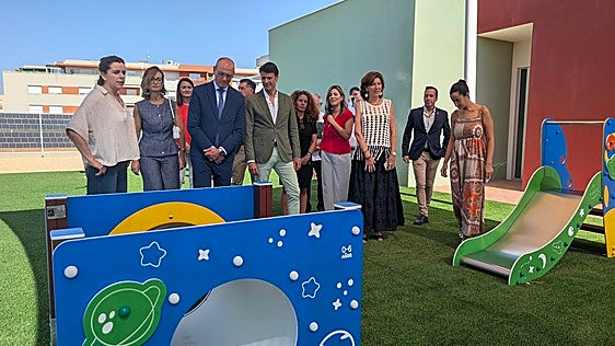 Confrontación política en la inauguración de la escuela infantil 'Martín Álvarez Muelas' de Molina de Segura