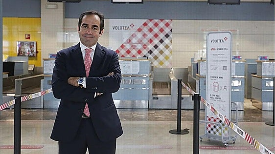 Carlos Muñoz: «Volotea aspira a abrir una base operativa en Murcia y llegar a veinte destinos»