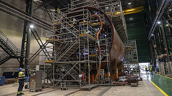 Navantia Cartagena equipa «con éxito» en el S-83 el sistema que dará más autonomía bajo el mar a los nuevos submarinos