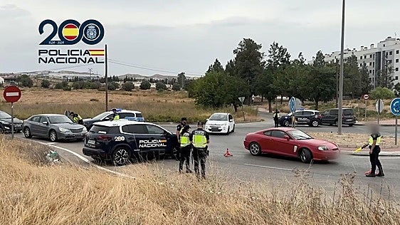 Cuatro detenidos en Alcantarilla por tráfico de drogas y un quinto por darse a la fuga tras atropellar a un conductor de patinete