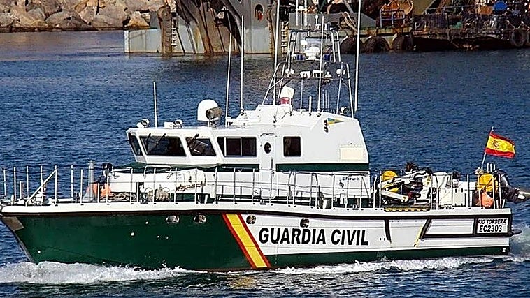 Interceptan una nueva patera con 7 ocupantes en la costa de Mazarrón