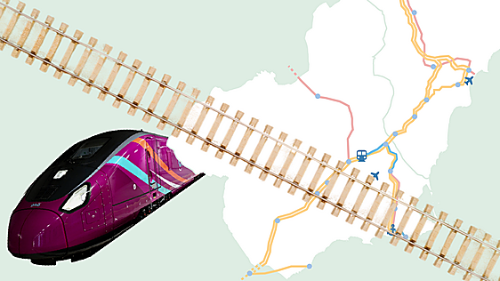 Los trenes que perdió la Región de Murcia