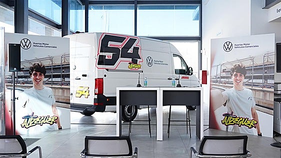 Huertas Motor VW Vehículos Comerciales y Fermín Aldeguer, aliados en movilidad