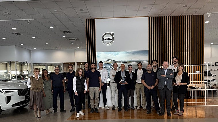 Volvo Car España premia a Grupo Sedauto por liderar la gestión de Vehículos de Ocasión