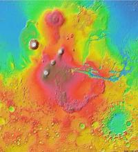 Google presenta un servicio que permite visualizar la topografía de Marte