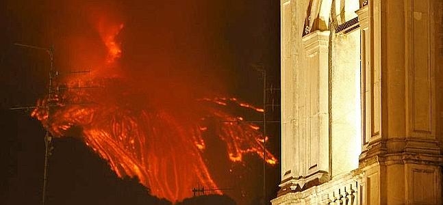 El Etna entra en erupción por segunda vez en la última semana