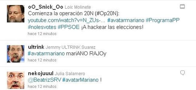 Twitter se pone la cara de Rajoy por Halloween