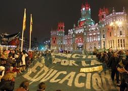 Imagen de la manifestación en Madrid. / Foto: J. Lizón (Efe) | Vídeo: Atlas