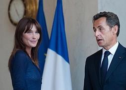 Carla Bruni y Nicolas Sarkozy. / Archivo