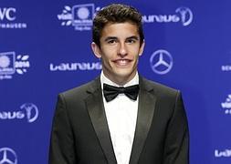 Marc Márquez posa a su llegada a los premios Laureus. / Samsul Said (Reuters)