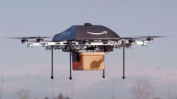 Los drones mensajes de Amazon, de momento, solo pueden volar de forma experimental