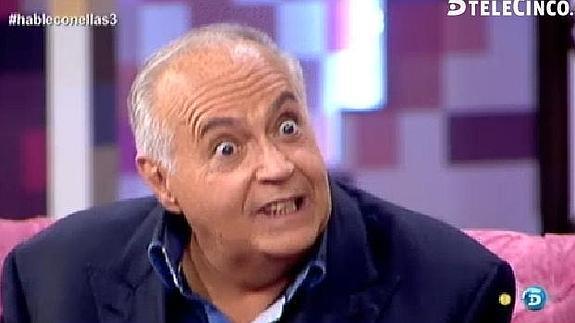 José Luis Moreno, durante el programa. 