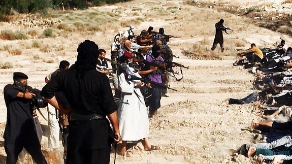 Una de las imágenes distribuidas por el ISIS. 