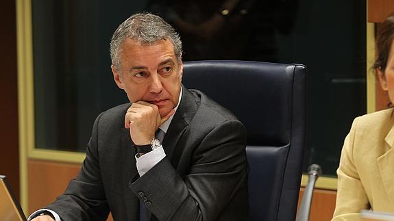 El lehendakari Iñigo Urkullu. 