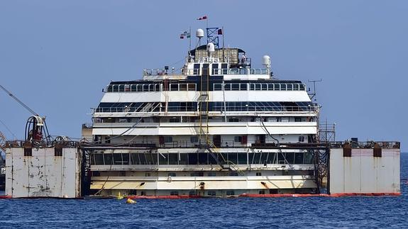 El 'Costa Concordia'. 