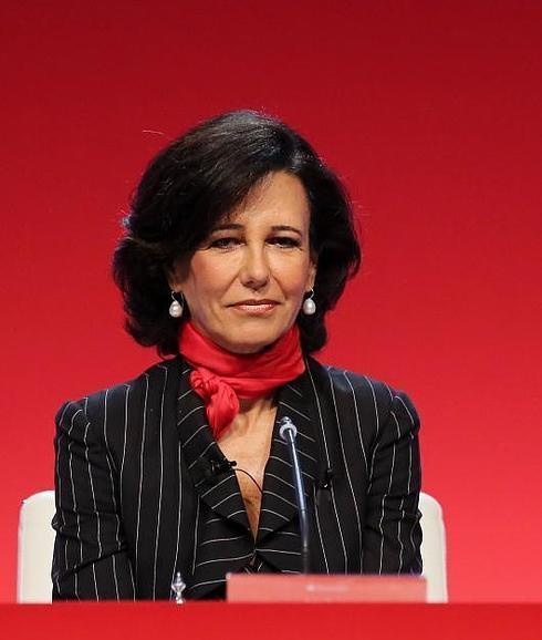 La nueva presidenta del Banco Santander. 
