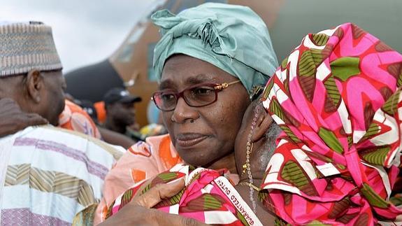 Akaoua Babiana, esposa del viceprimer ministro de Camerún, recién liberada 