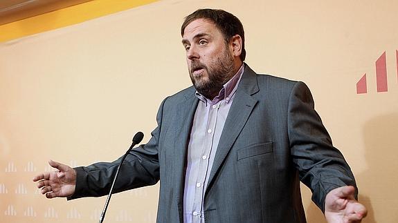 Oriol Junqueras. 