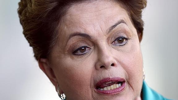 Dilma Rousseff, presidenta de Brasil 