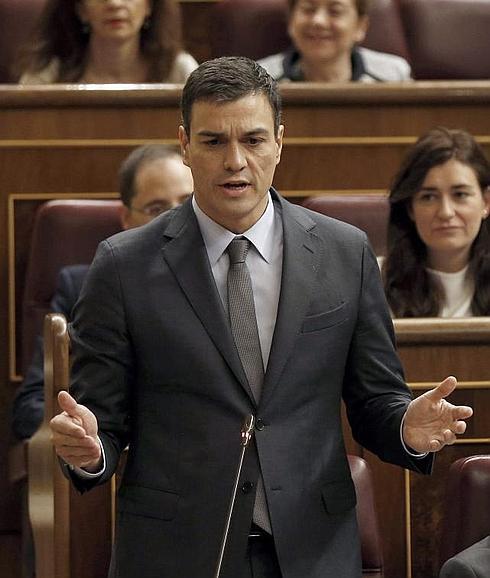 El líder socialista, Pedro Sánchez. 