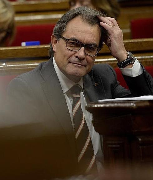 El presidente catalán, Artur Mas. 