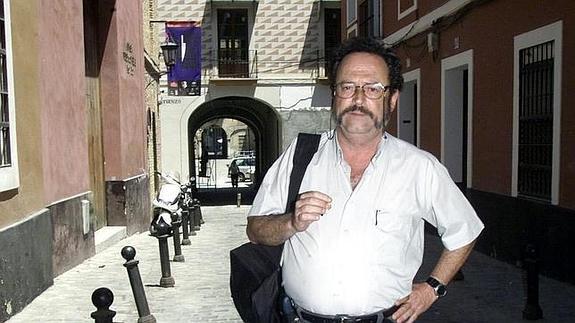El escritor y poeta Rafael de Cózar. 