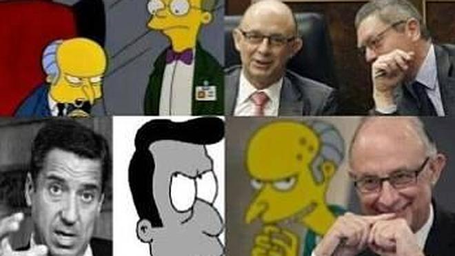 Los Simpson, el PP y Podemos